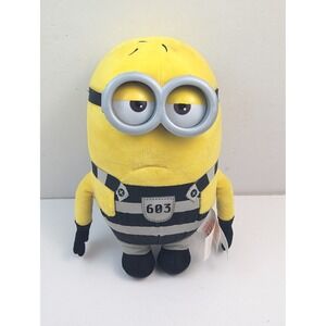 Despicable Me Minion Plush Jail‎ Prisoner 603 Talking Soft Stuffed Animal Toy